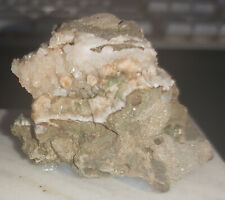 Cyprus chabazite & gmelinite on analcime, cubes & hexagons picture