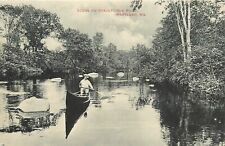 Postcard 1912 Hartman Maine Scene Sebasticook River Linn 24-6346 picture