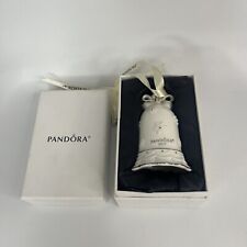 PANDORA 2017 CHRISTMAS ORNAMENT BELL LIMITED EDITION W/ BOX picture