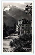 1956 Hotel Mozart Badgastein High Tauern Mountain Austria RPPC Photo Postcard picture