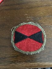ORIGINAL GREENBACK WW2 7th INFANTRY DIVISION US Army SSI Uniform PATCH picture