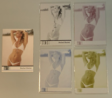 Rachel Hunter 2006 Sports Illustrated SI Swimsuit #71 Printing Plate Set + Card picture