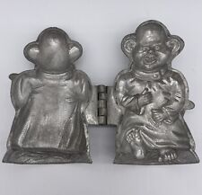 Antique Yellow Kid R Outcault Comic Figure Pewter Chocolate Candy Ice Cream Mold picture