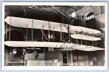 1950's RPPC WRIGHT BROTHERS AEROPLANE NATIONAL MUSEUM SMITHONIAN INSTITUTION picture