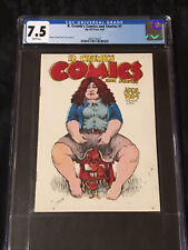 Rip Off Press 1969 R. Crumb's Comics and Stories #1 CGC 7.5 VF- with White Pages picture