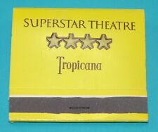 The Tropicana Las Vegas, NV. Vintage Front Strike Casino Matchbook Full Unstruck picture