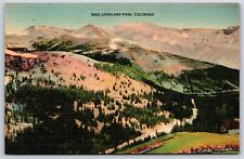Postcard Loveland Pass, Route From Denver To Leadville, Colorado Unposted picture