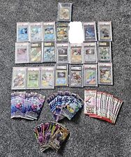 pokemon collection Bundle Psa Beckett And Cgc Along With Sealed Japanese Packs picture