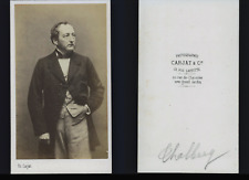 Carjat, Paris, le pianiste Thalberg vintage albumen print CDV. picture