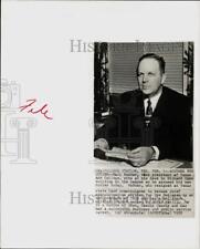1958 Press Photo Earl Rudder, Texas A&M College Vice President - sba31200 picture