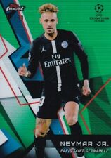 2018-19 Finest UEFA Champions League Green Refractors #75 Neymar Jr. /99 picture