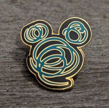 DisneyQuest Hurricane Mickey Scribble Downtown Disney Parks Retired Pin/Badge picture