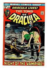 Tomb of Dracula #1 FN- 5.5 1972 1st app. Dracula in a Marvel comic picture