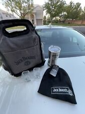 Jack Daniels Collectibles (Insulated Lunch Bag, Beanie, Cup + Shot Glasses) picture
