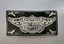 Harley Davidson  Auto License Plate Shield Eagle Wings 2005 picture
