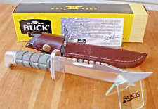 JOE HOUSER CUSTOM BUCK KNIFE 119 SPECIAL 1995 420HC BLADE 188 BAYONET HANDLE USA picture