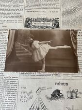 Beautiful antique/vintage photograph of girl ballerina  picture