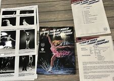 Vintage 1995 Tour of World Figure Skating Champion Press Release Folder Photos picture