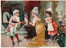 1880s-90s The Presentation Boy Offering Soap Two Women BT Babbitt's  Trade Card picture