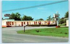 NOKOMIS, Florida FL ~ Roadside SEA BREEZE MOTEL c1960s Ed & Nora Bailey Postcard picture