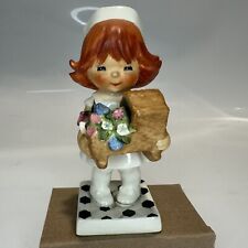 Vintage Goebel Red Hair Nurse Charlot Byj 63 Figurine 1970 W. Germany picture