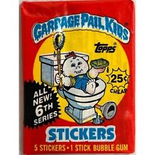 1986 Topps Garbage Pail Kids 6th Series Sealed Wax Packs Stickers BOX FRESH picture