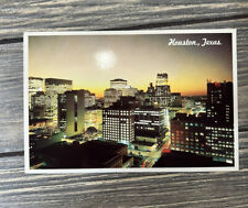 Vintage Houston Texas Sunset Astrocard Postcard Souvenir  picture