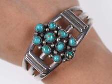 Nice Vintage Sterling/turquoise cuff bracelet picture