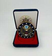USA South Korea Seoul American Embassy Challenge Coin in Presentation Case picture
