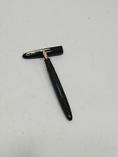Sheaffer #350 Craftsman Style Pen - LF - Black - 14KT - GFT #33 Nib picture