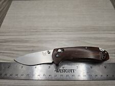 Benchmade 15031-2 North Fork Folder Knife Wood S30V Stainless Axis Lock picture