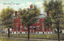 Iola, KS Kansas  JEFFERSON SCHOOL  Allen County  ca1910's Vintage Postcard picture