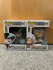Funko Pop One Piece Dracule Mihawk and Luffy Gear Five Laughing SE w/ Protector picture