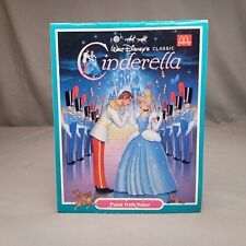 Cinderella Paint With Water McDonalds Walt Disney Classic Vintage 1987 Paperback picture