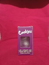 Cookies Purple 4 in 1 Magnifying Focus Mag Jar Light - Grinder - Dugout Pipe picture