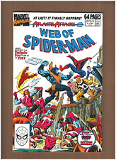 Web of Spider-man Annual #5 Marvel 1989 Atlantis Attacks Steve Ditko FN 6.0 picture