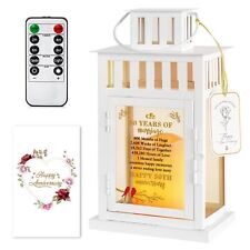 50th Wedding Anniversary Lantern 50th Anniversary Wedding Gifts for Couple Pa... picture