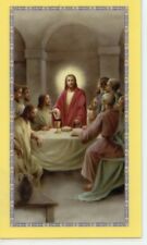 GRACE BEFORE AND AFTER MEALS - Laminated  Holy Cards.  QUANTITY 25 CARDS picture