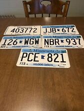 minnesota license plates 5 Pk picture