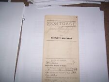 Collector document 1890 Mortgage picture