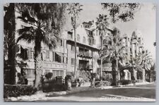 1955 Christmas Day Riverside California Mission Inn Vtg Photo Postcard 12/25 picture