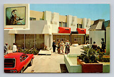 Clinica del Mar en Playas de Tijuana Mexico 1970s Postcard Ford Pinto picture