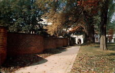 Charlottesville Virginia ~ University of Virginia ~ Serpentine Walls ~ postcard picture