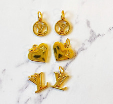 Designer Louis Vuitton LV Gold Button Tiny Small Zipperpull Bundle | Set of 6 picture