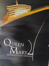 Poster Cunard Cruise Liner Queen Mary 2 Saint Nazaire Alstom 2003 No 2 picture
