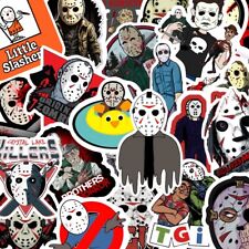 Jason Voorhees 40 Piece Halloween Stickers Set Jason Stickers Halloween Decals picture