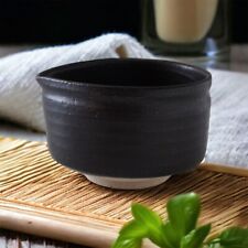 Black Pottery Japanese Matcha bowl - Handmade in Japan 🇯🇵 Hand Wash Only picture