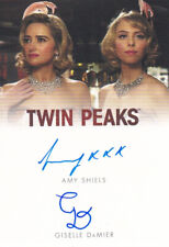 2019 Twin Peaks Dual Autograph Card signed by Amy Shiels and Giselle DaMier picture