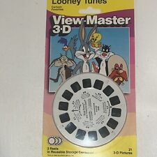 View-Master Looney Tunes 3 Reel Packet 1989 New Sealed 3D 7191,  picture