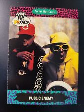 1991 ProSet MusiCards YO MTV Raps Public Enemy RC card #60 picture